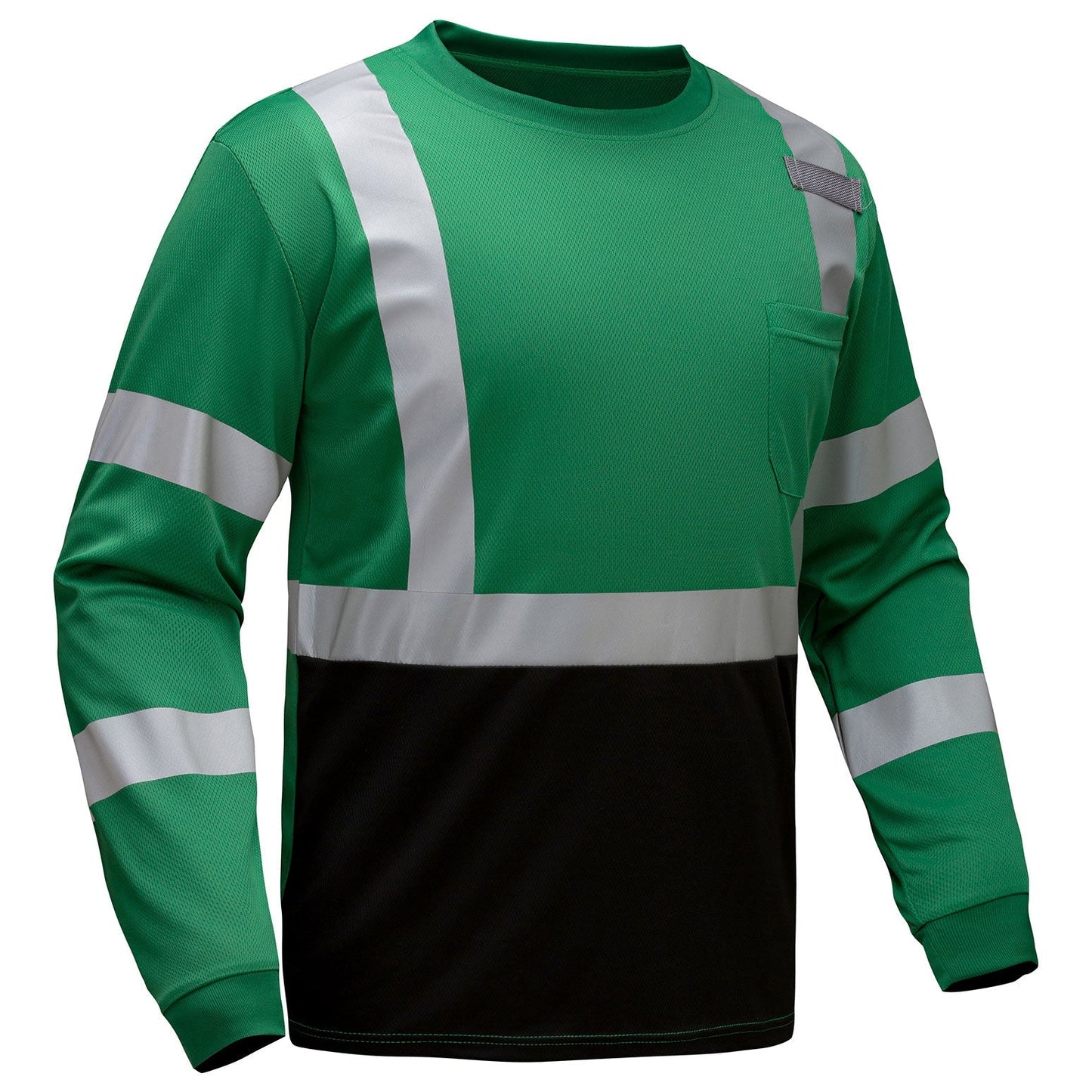 Blue Safety Shirts - GSS Safety - Moisture-Wicking Mesh