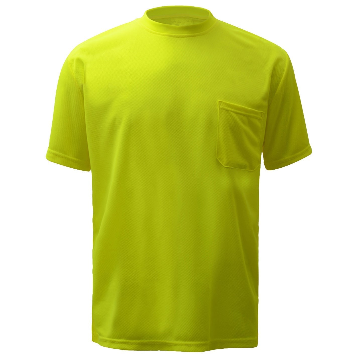 Yellow/Lime Safety Shirts - GSS Safety - Moisture Wicking