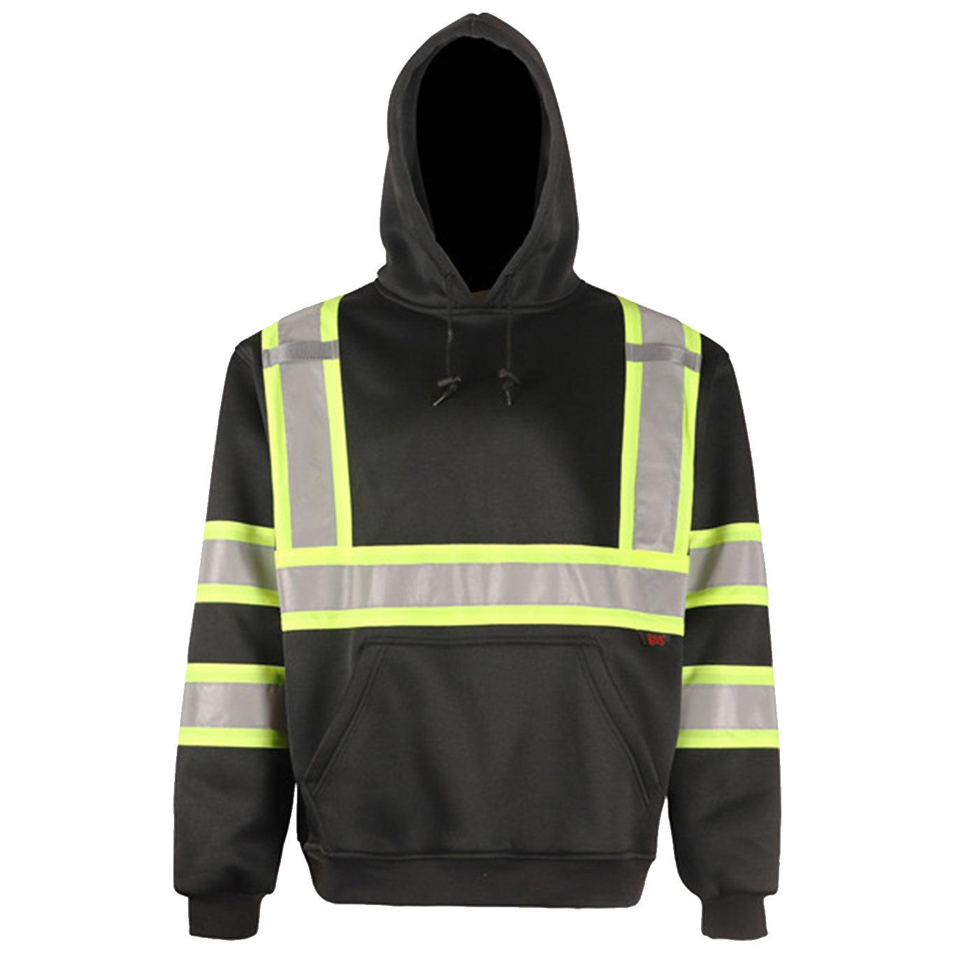 Yellow/Lime Safety Sweatshirt - GSS Safety - Reflective Fleece
