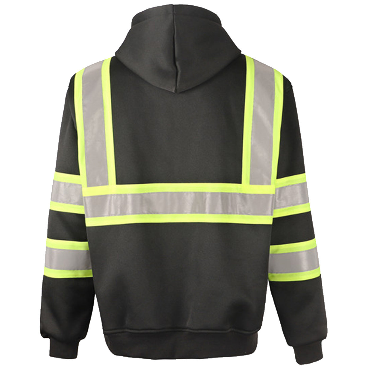 Yellow/Lime Safety Sweatshirt - GSS Safety - Reflective Fleece