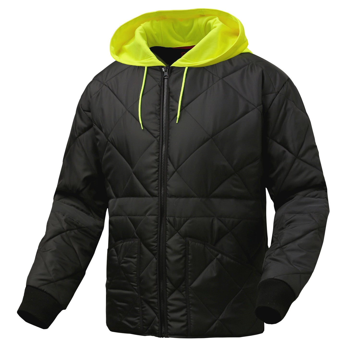 Navy Safety Jackets - GSS Safety - Quilted Parka