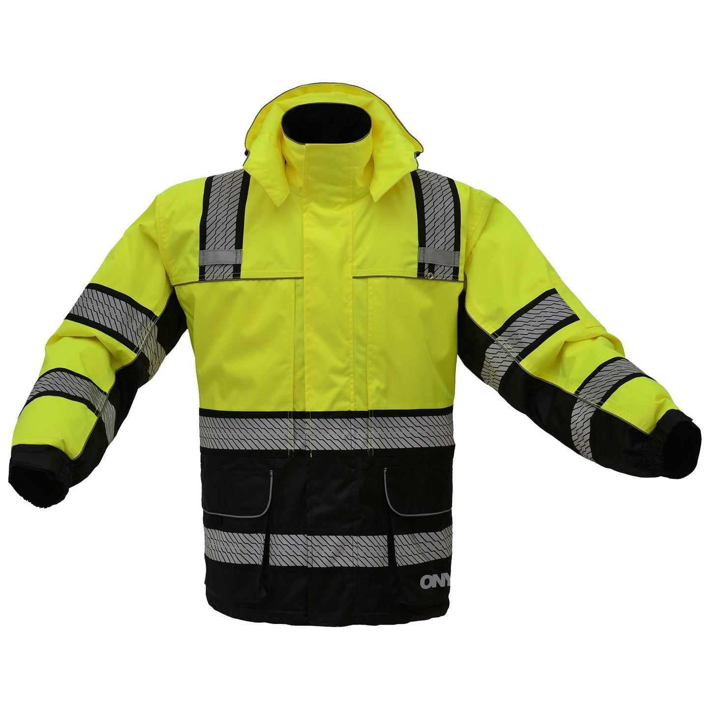 Yellow/Lime Safety Jacket - GSS Safety - Warm Insulation