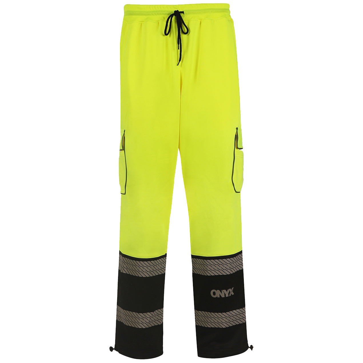 Yellow/Lime Safety Pants - GSS Safety - Reflective Fabric