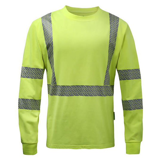 Yellow Lime Safety Shirts - GSS Safety - Eco-Friendly