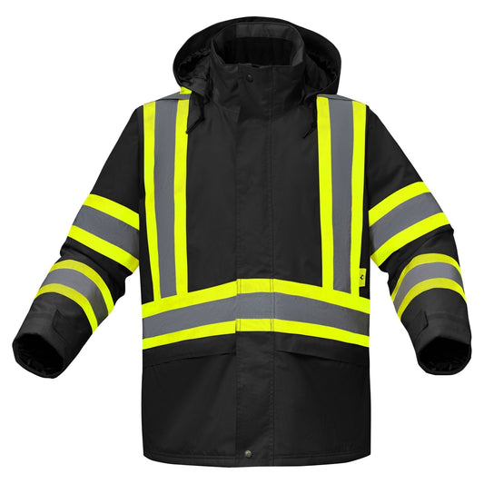 Blue Safety Jacket - GSS Safety - Two-Tone Design