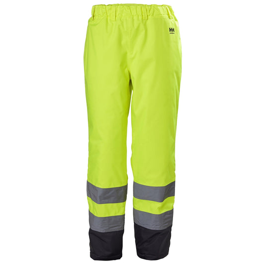 Hi-Vis Yellow Safety Pants - Helly Hansen - Insulated