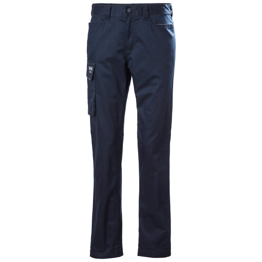 Navy Pants - Helly Hansen - Flexible Cotton Blend
