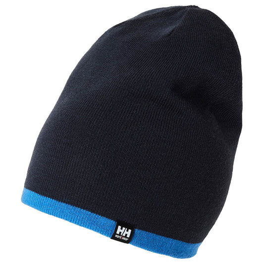 Navy Beanie - Helly Hansen - Warm Reversible Design