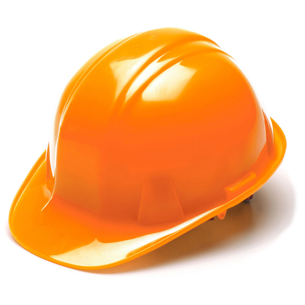White Hard Hats - Pyramex - Durable Ratchet Suspension