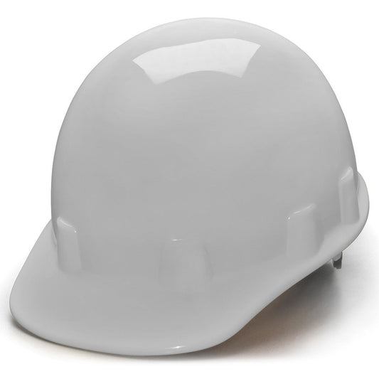 White Hard Hats - Pyramex - Sleek Shell Design
