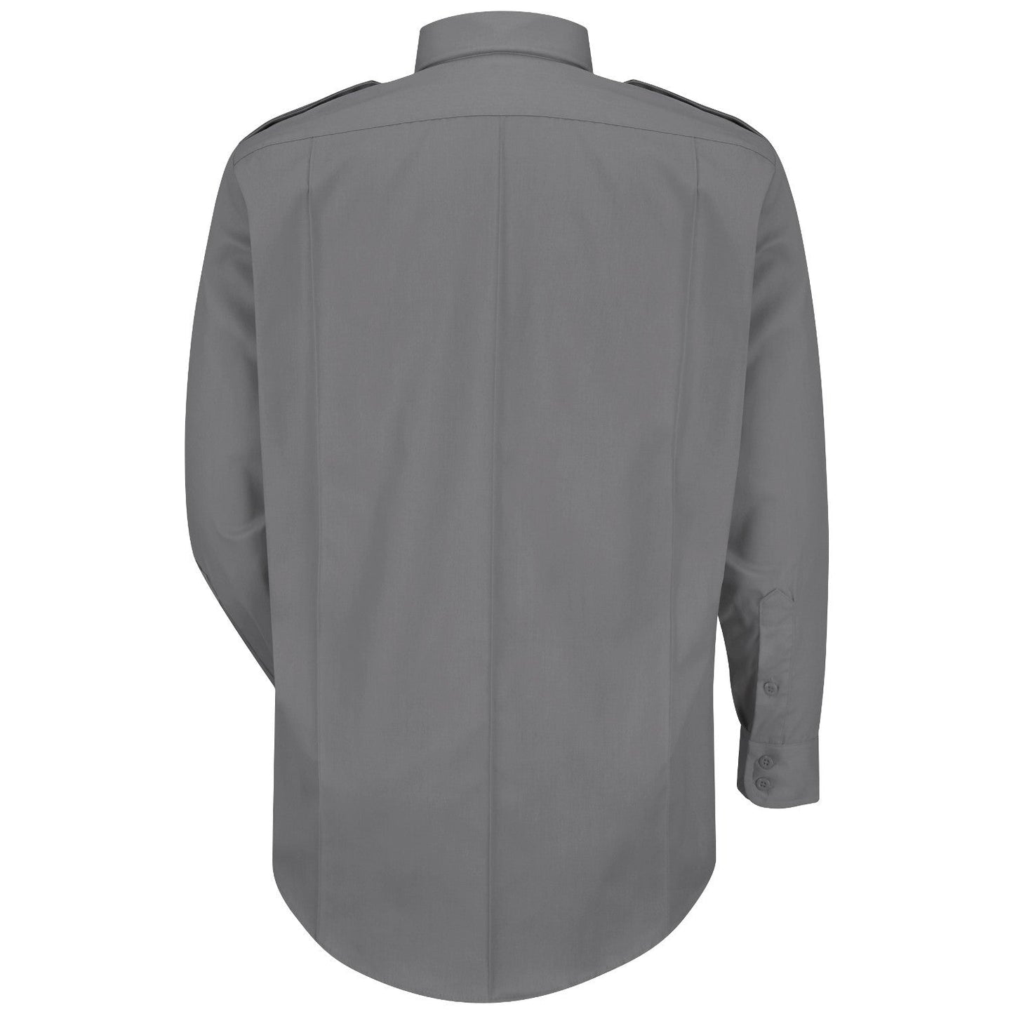 Dark Navy Button Up Shirt - Horace Small - Stretch Poplin