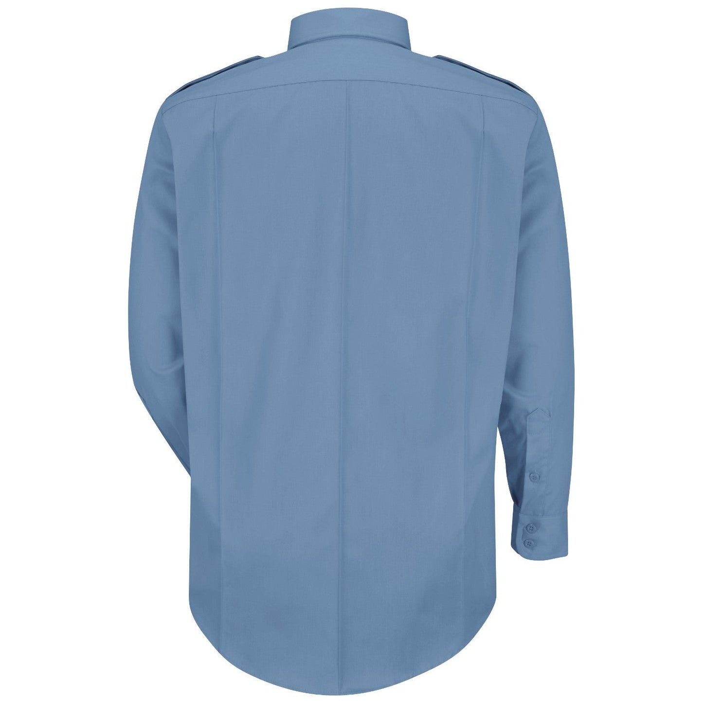 Dark Navy Button Up Shirt - Horace Small - Stretch Poplin