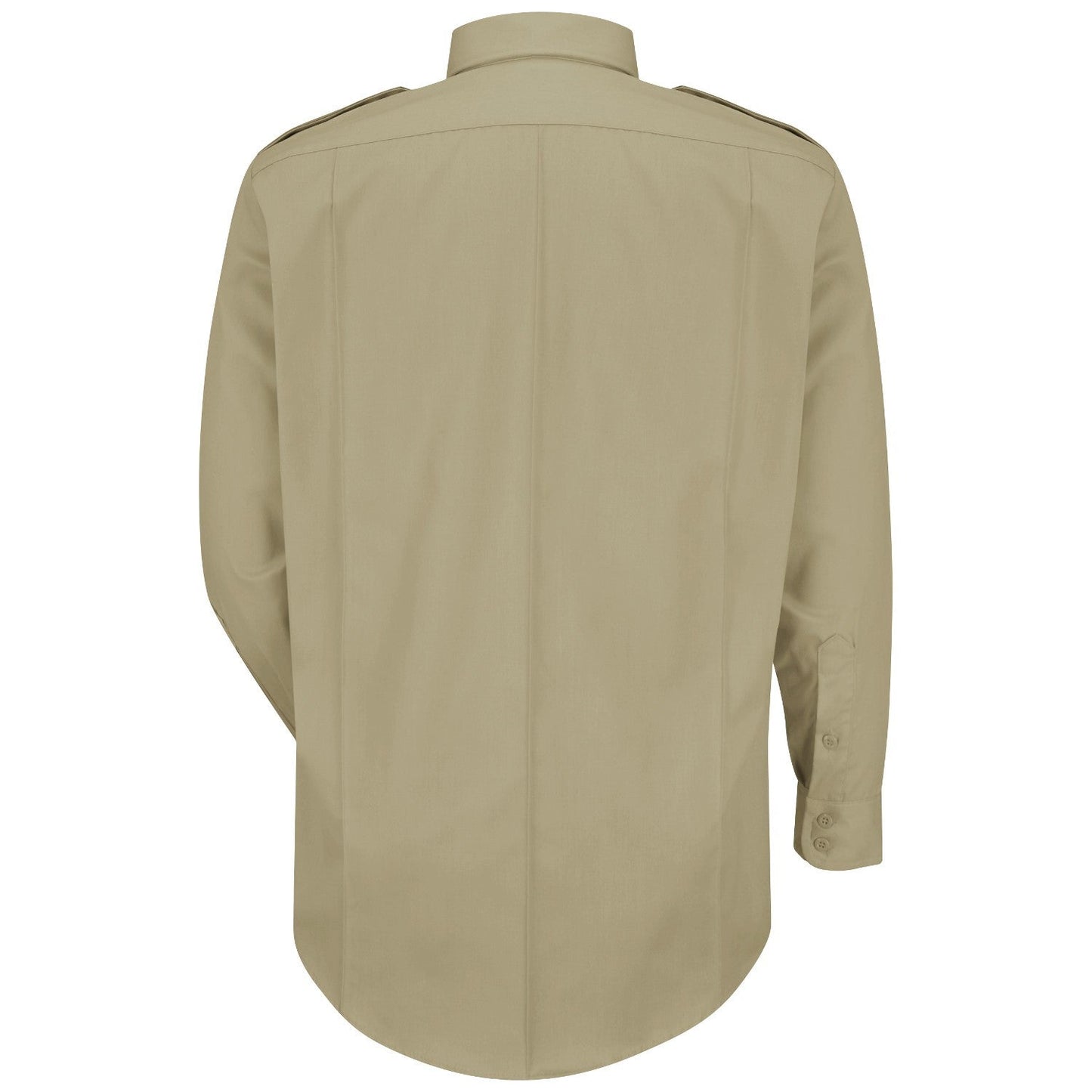 Dark Navy Button Up Shirt - Horace Small - Stretch Poplin