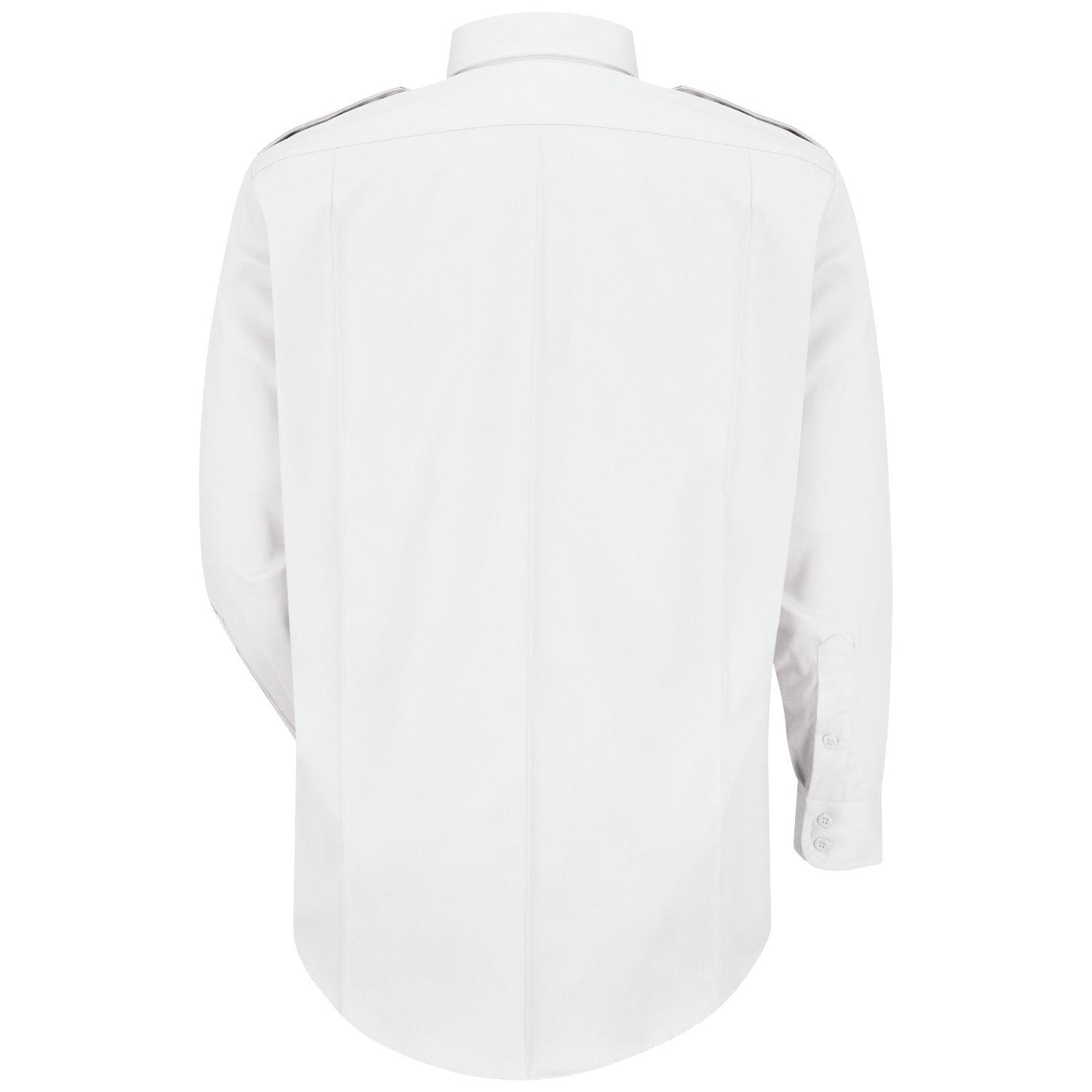 Dark Navy Button Up Shirt - Horace Small - Stretch Poplin