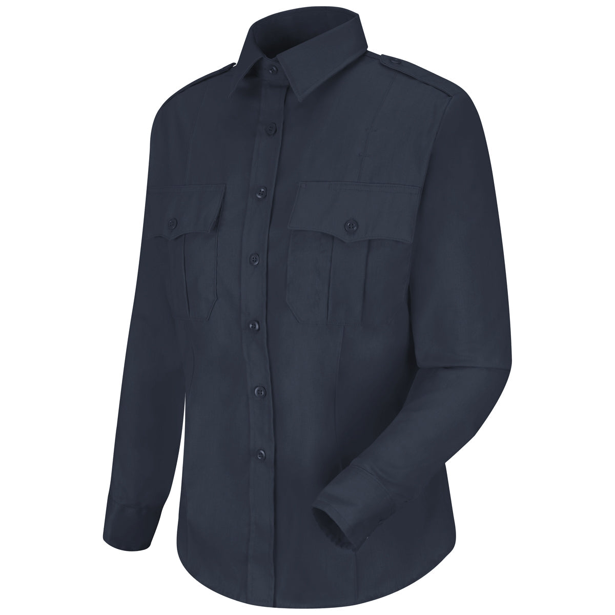 Dark Navy Button Up Shirts - Horace Small - Stylish Fit