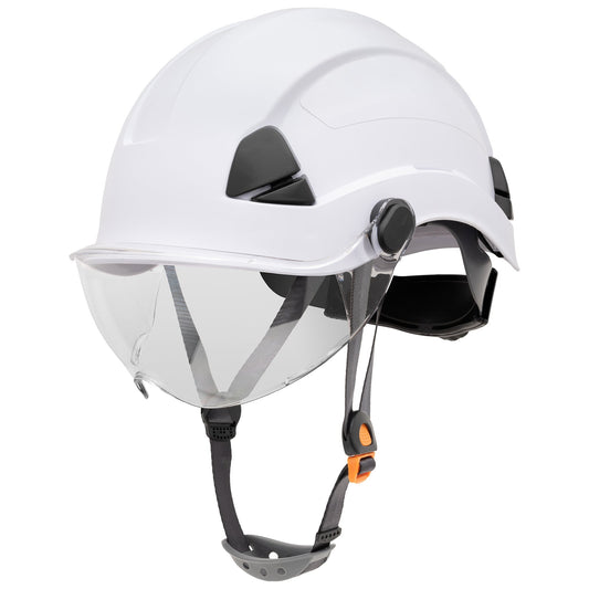 White Hard Hats - Fibre Metal - Safety Helmet Comfort