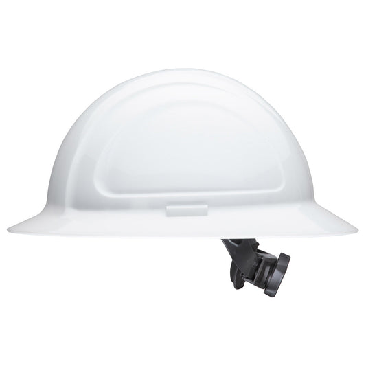 White Hard Hats - Honeywell - Full Brim Comfortable Fit