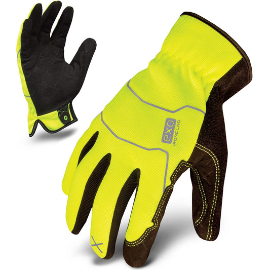 Safety Yellow Performance Gloves - Ironclad - Hi-Viz Design