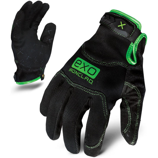 Black Performance Gloves - Ironclad - Impact Protection