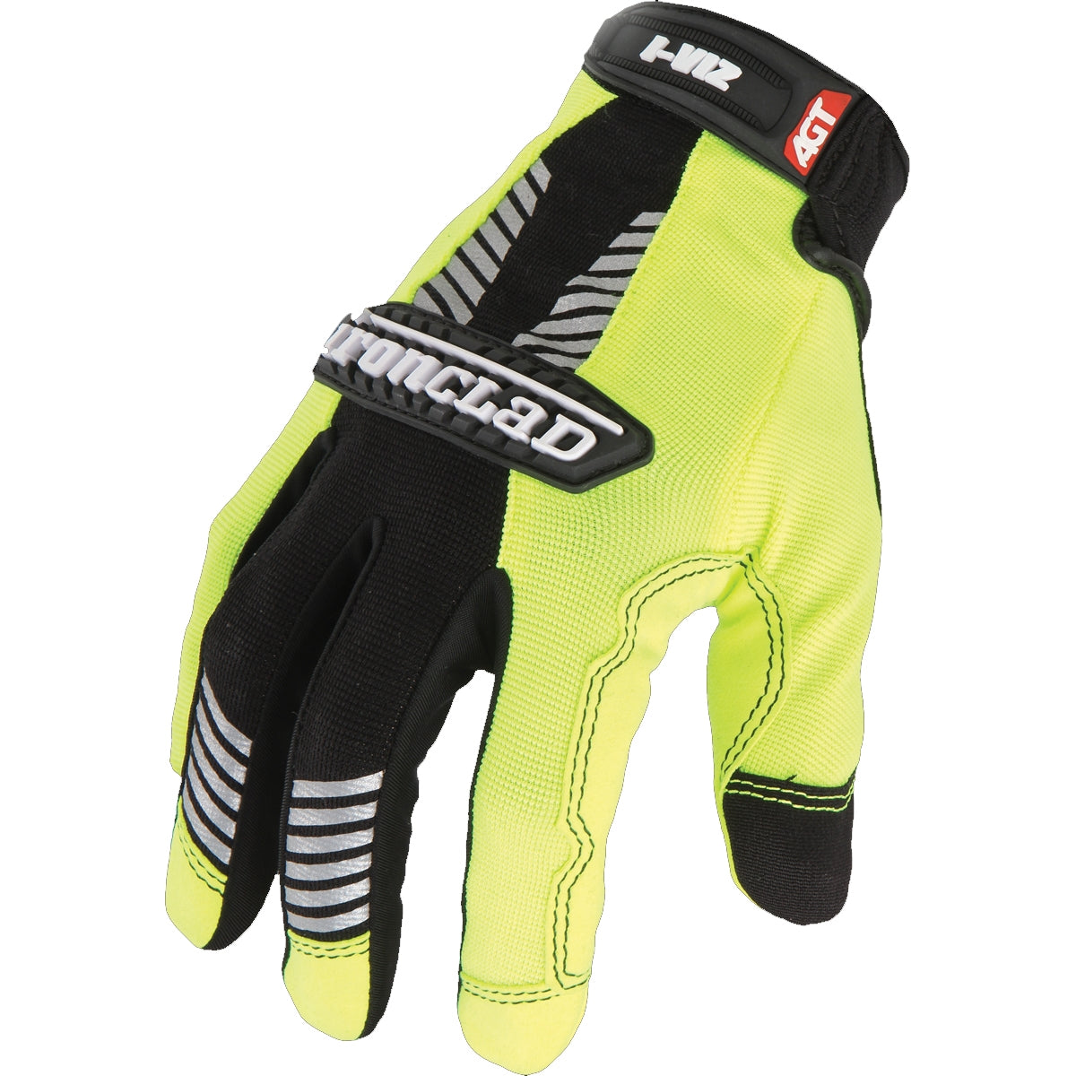 Hi-Viz Green Performance Gloves - Ironclad - Reflective Safety