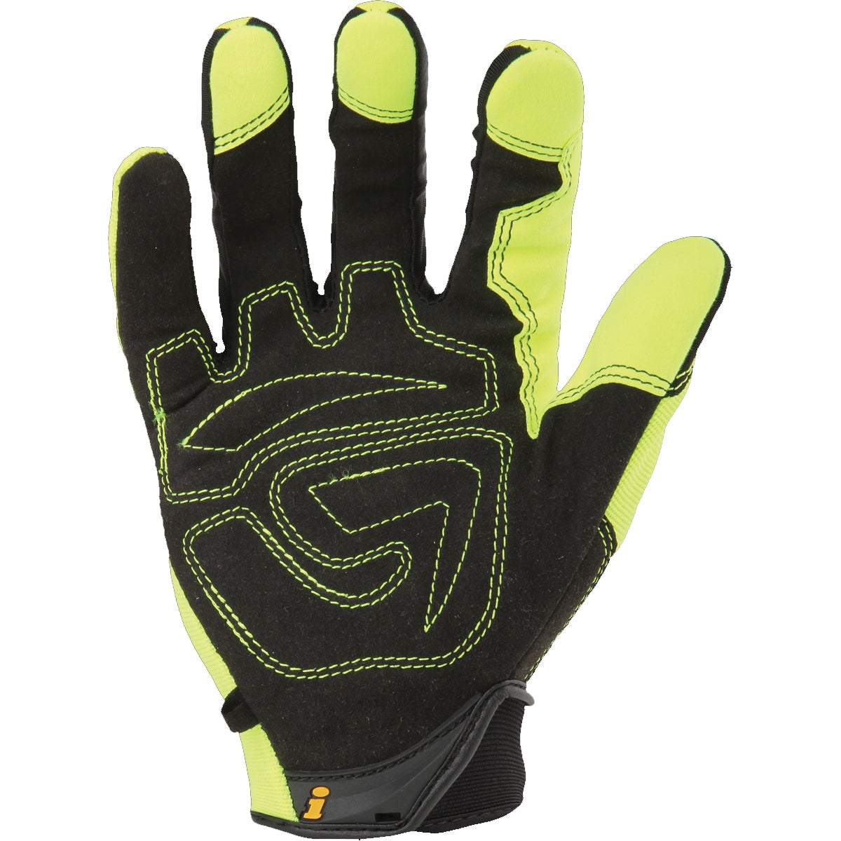 Hi-Viz Green Performance Gloves - Ironclad - Reflective Safety