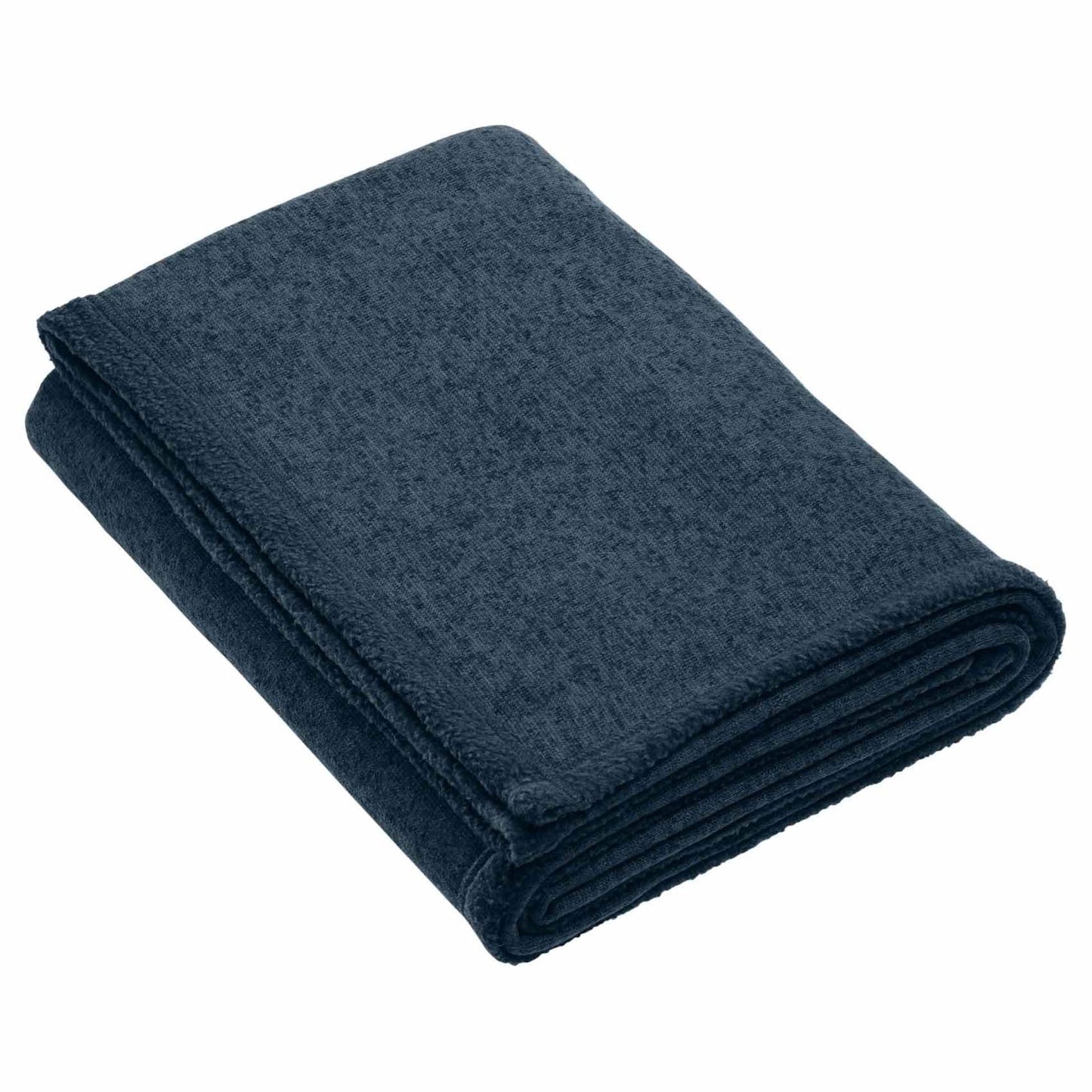 Deep Smoke Heather Blanket - Port Authority - Warm Fleece