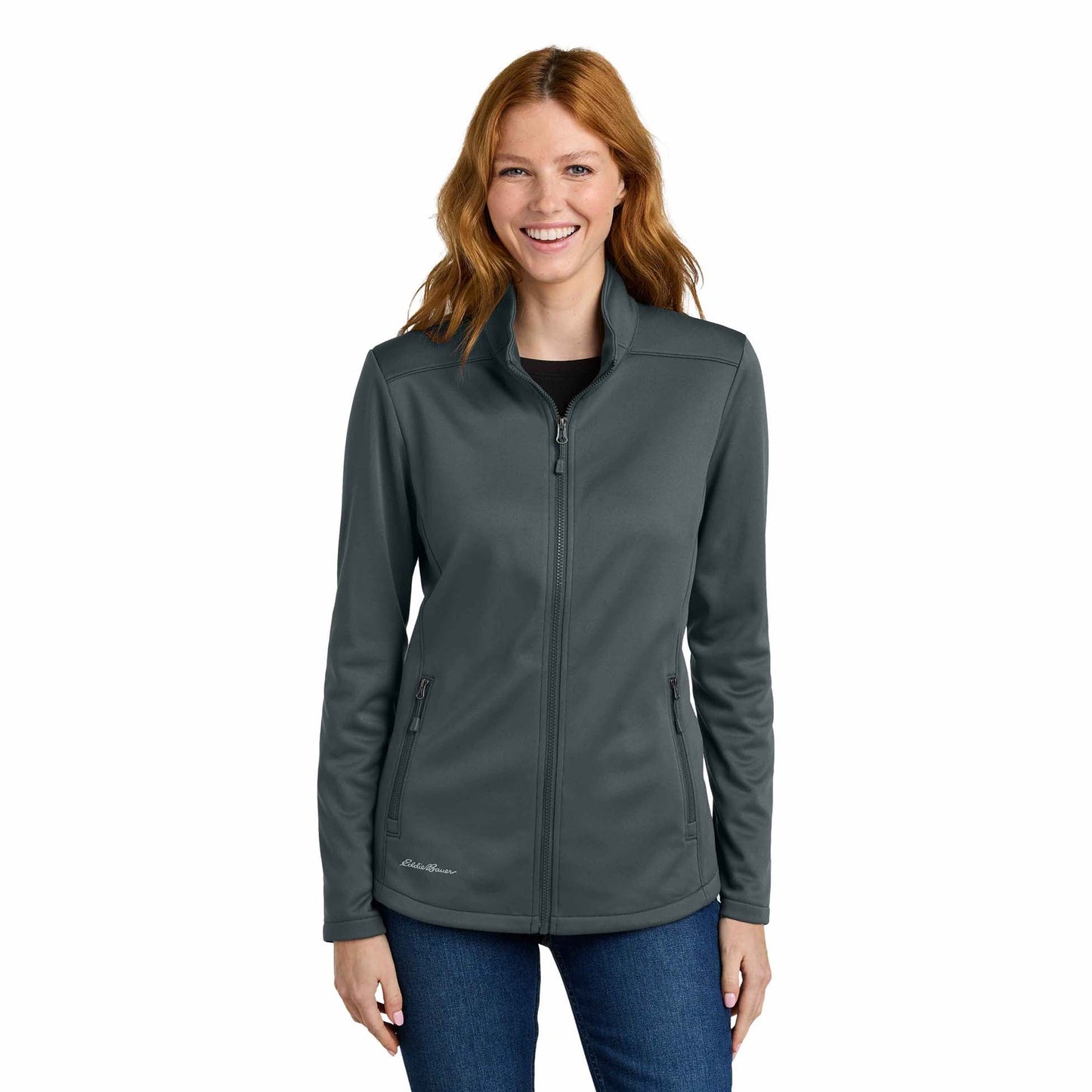 Black Sweatshirts - Eddie Bauer - Smooth Fleece Layer