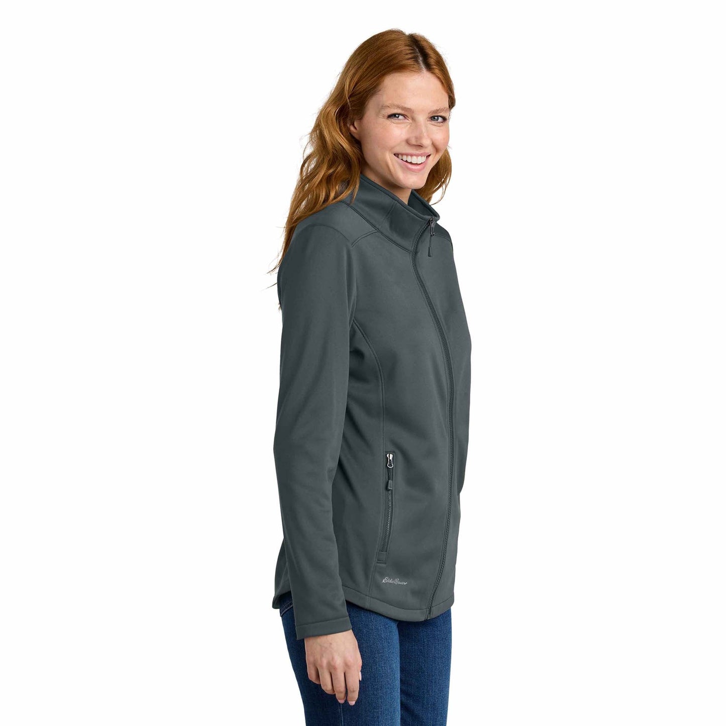 Black Sweatshirts - Eddie Bauer - Smooth Fleece Layer