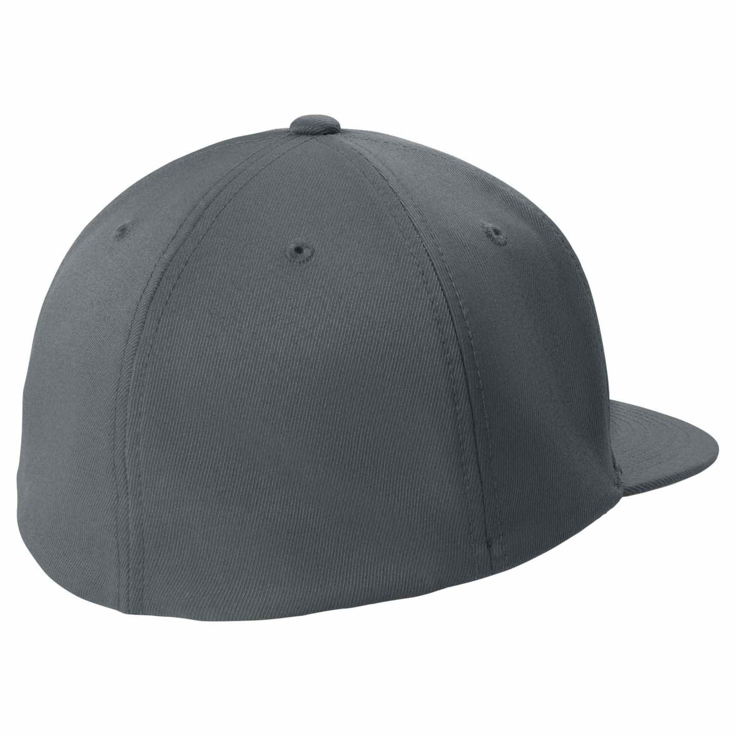 Black Flat Brim Hat - Sport-Tek - Stylish Flexfit Design