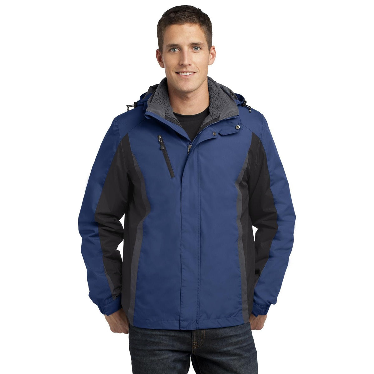Admiral Blue Jacket - Port Authority - Stylish Warmth