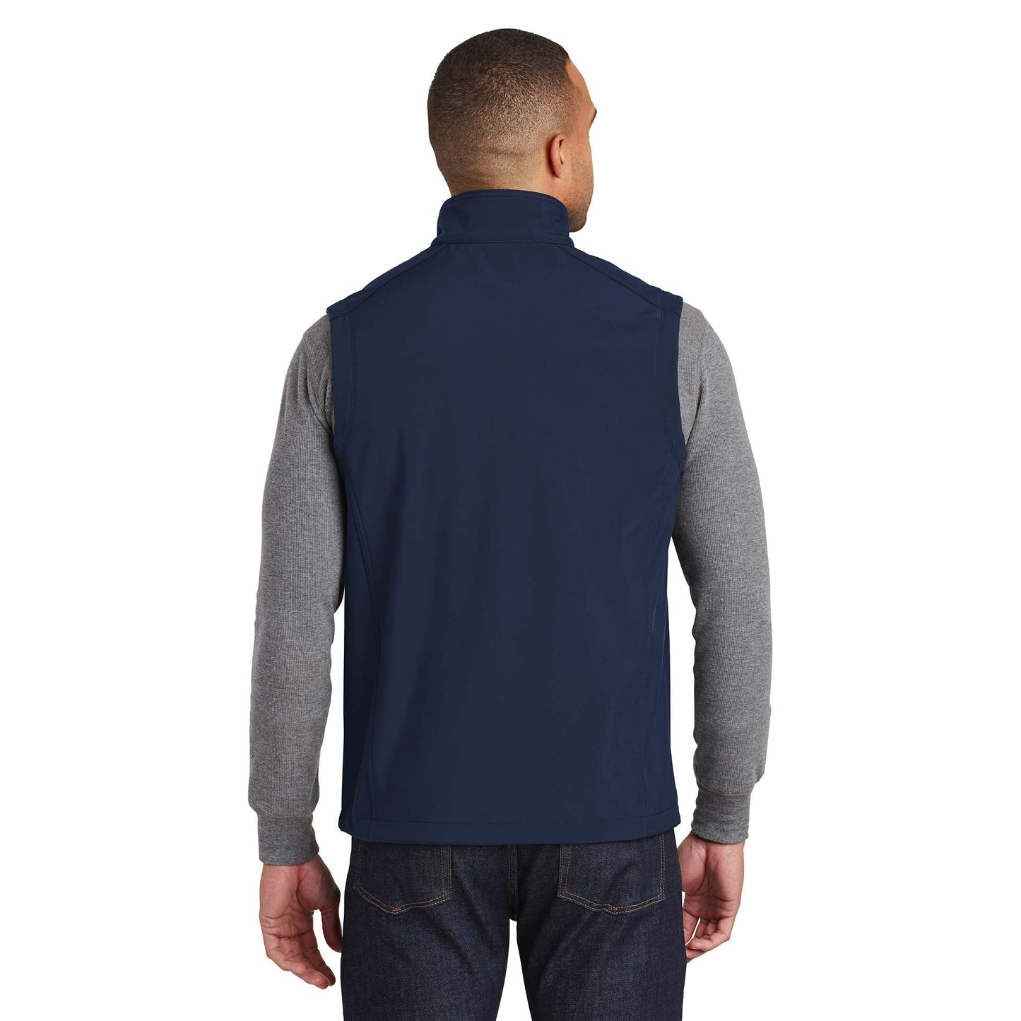 Battleship Grey Vests - Port Authority - Stylish Shell Design