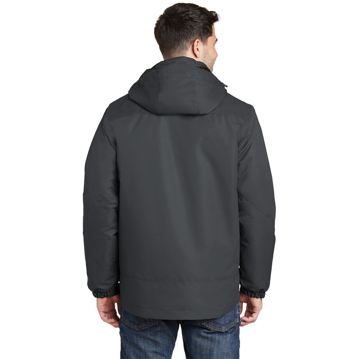 Black Waterproof Jacket - Port Authority - Versatile Outerwear
