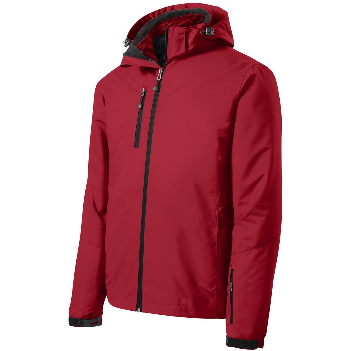 Black Waterproof Jacket - Port Authority - Versatile Outerwear