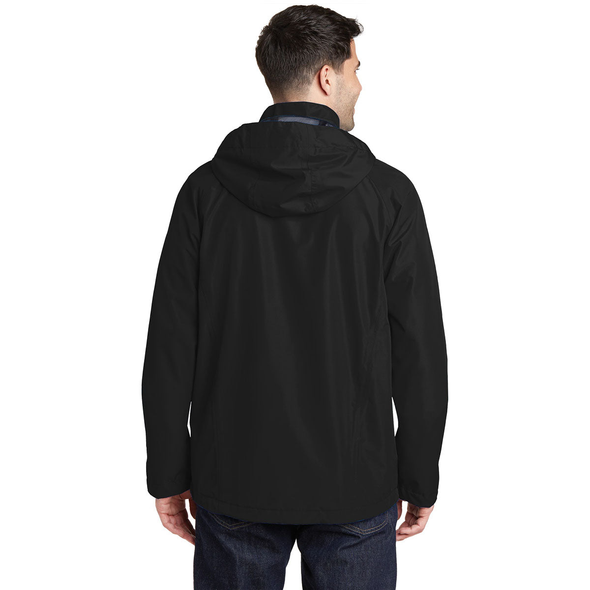 Black Waterproof Jacket - Port Authority - Seam-Sealed Design