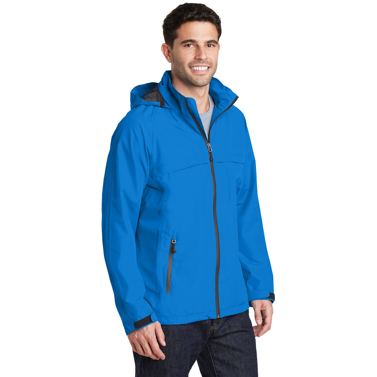 Black Waterproof Jacket - Port Authority - Seam-Sealed Design