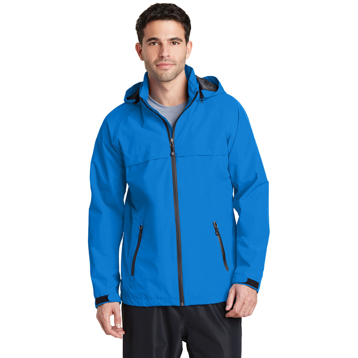 Black Waterproof Jacket - Port Authority - Seam-Sealed Design