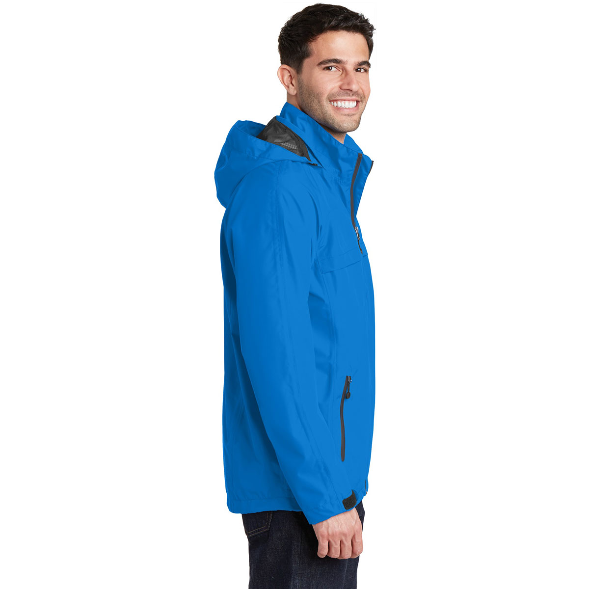Black Waterproof Jacket - Port Authority - Seam-Sealed Design