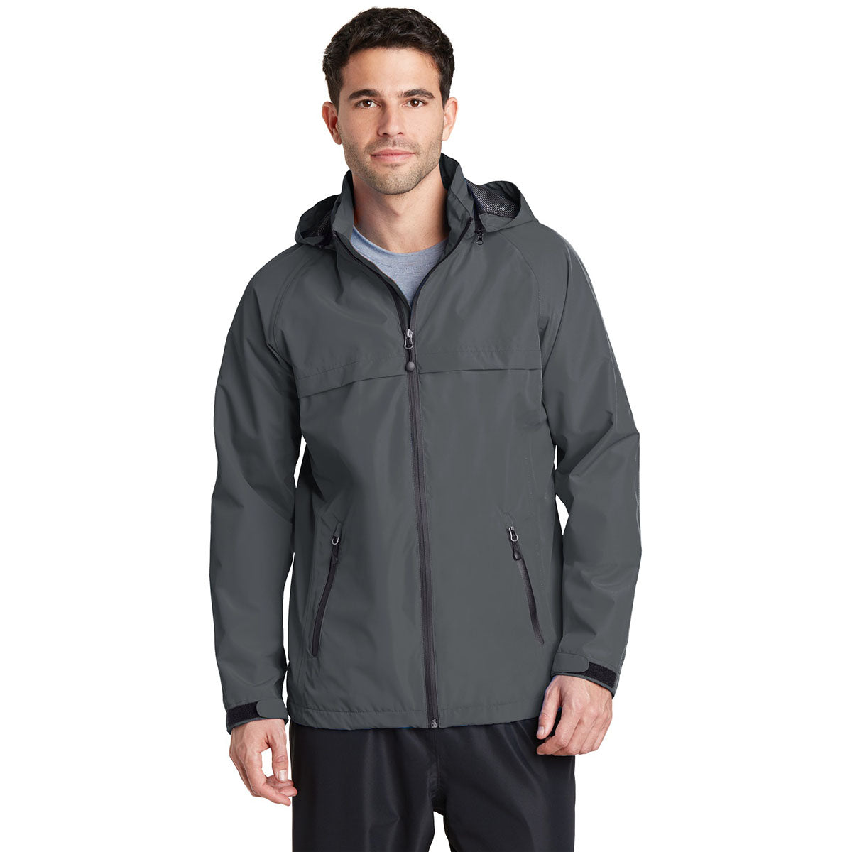 Black Waterproof Jacket - Port Authority - Seam-Sealed Design