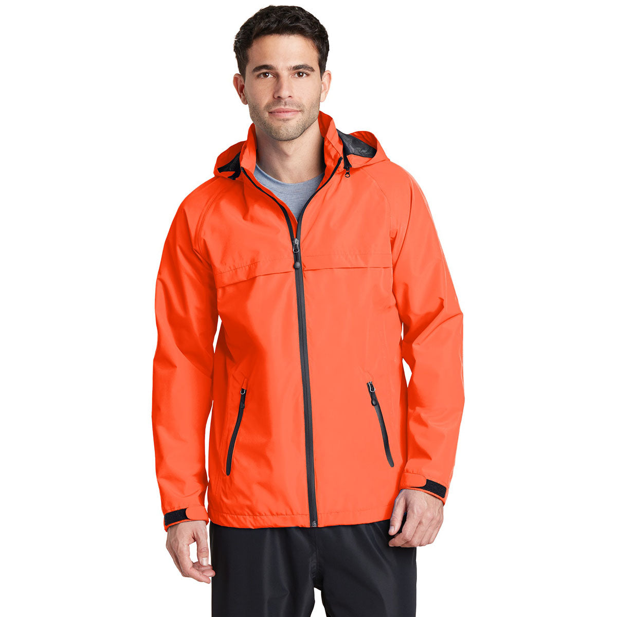 Black Waterproof Jacket - Port Authority - Seam-Sealed Design