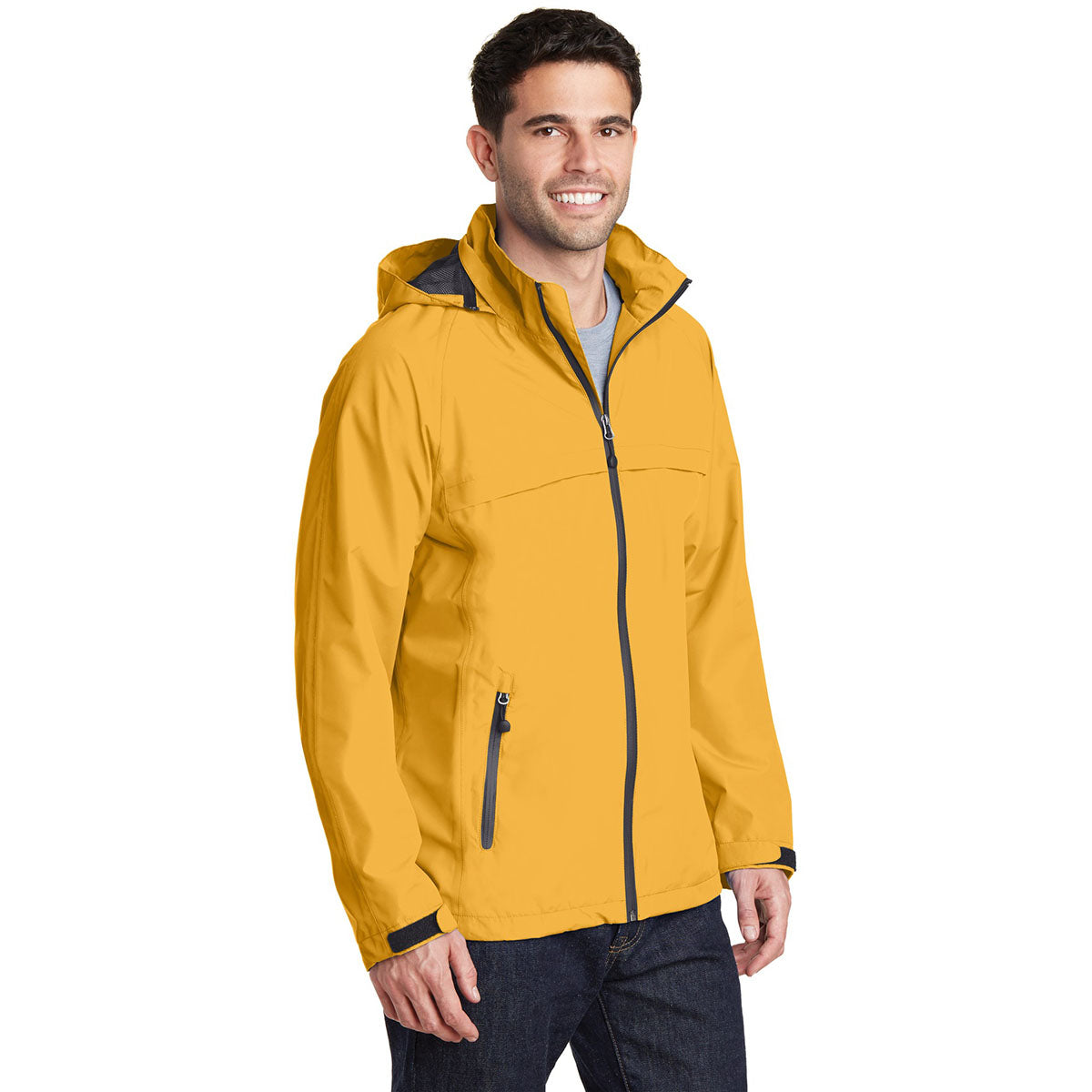 Black Waterproof Jacket - Port Authority - Seam-Sealed Design