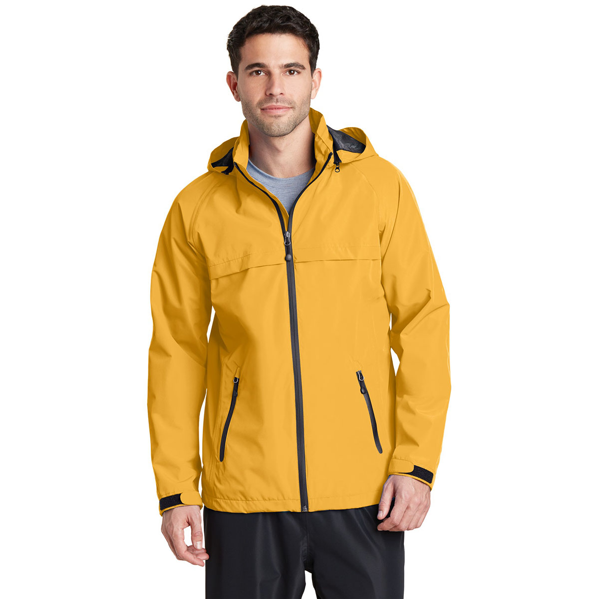Black Waterproof Jacket - Port Authority - Seam-Sealed Design