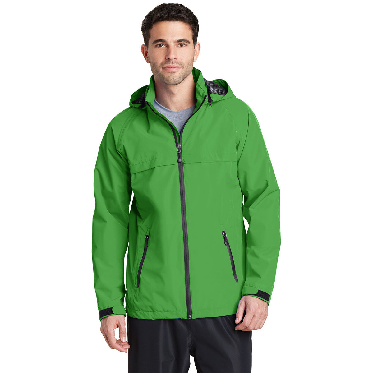 Black Waterproof Jacket - Port Authority - Seam-Sealed Design