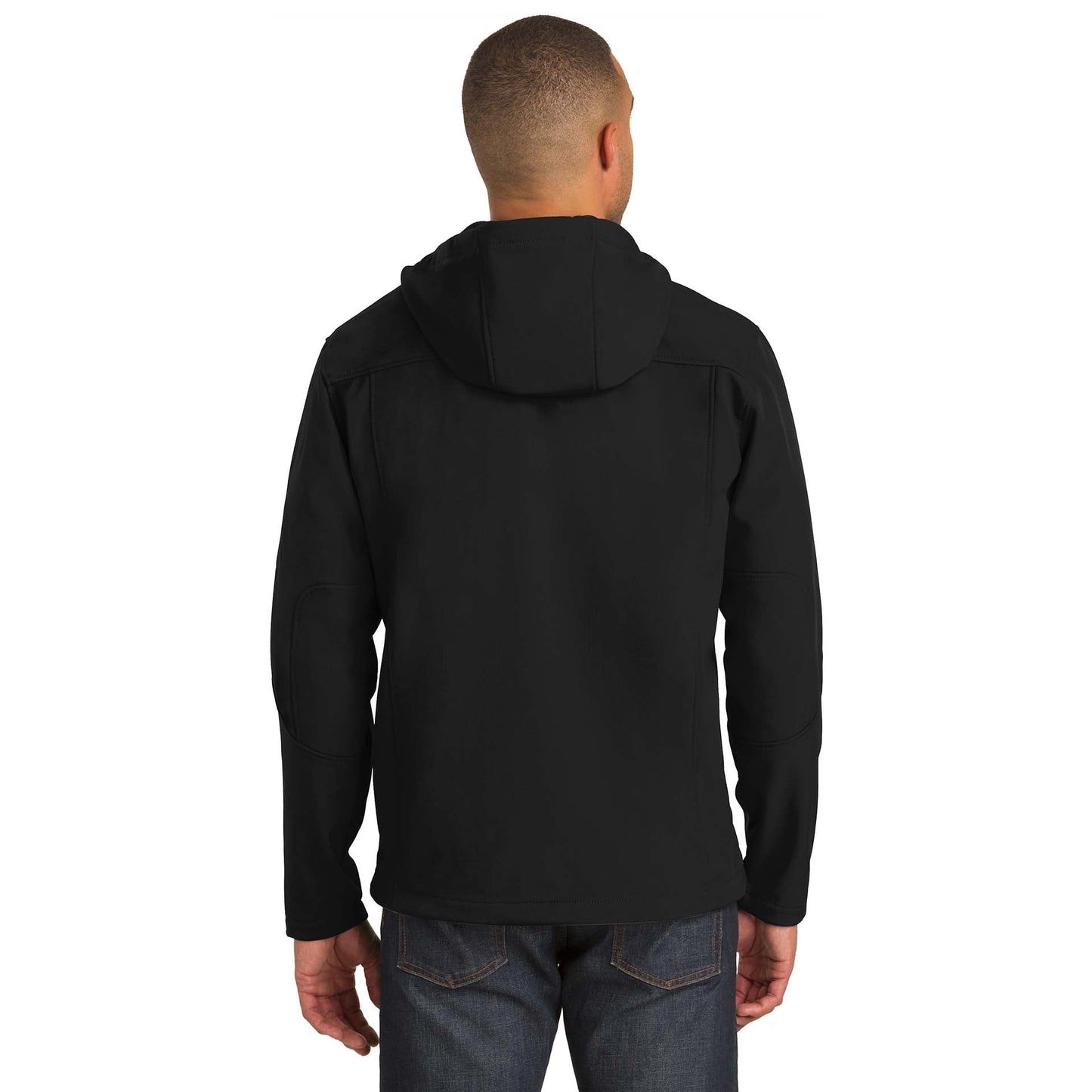 Black/Engine Red Jacket - Port Authority - Soft Shell