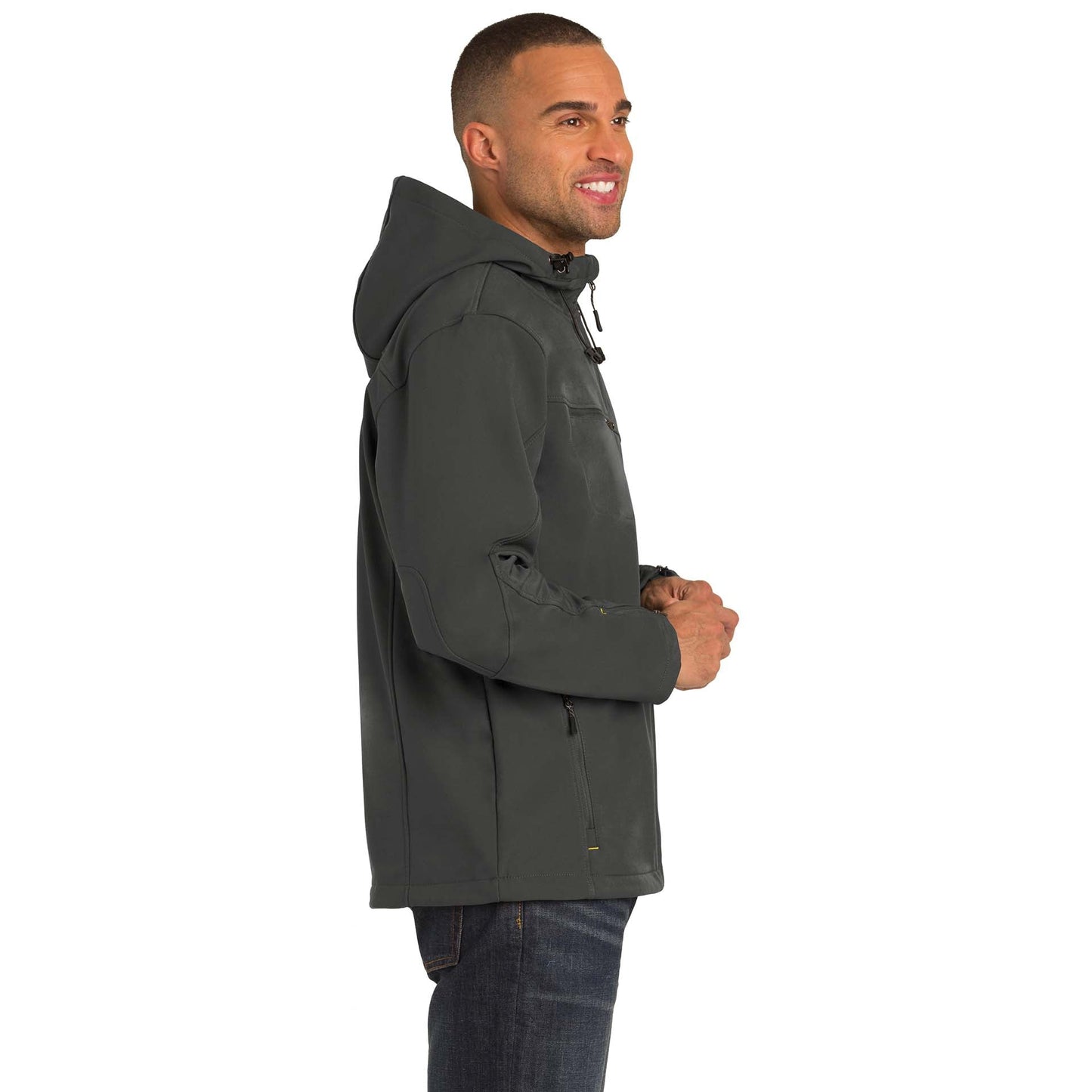 Black/Engine Red Jacket - Port Authority - Soft Shell