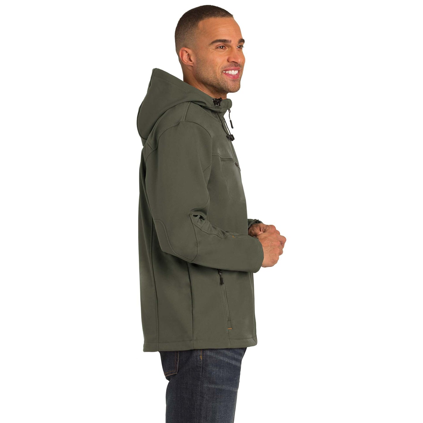 Black/Engine Red Jacket - Port Authority - Soft Shell