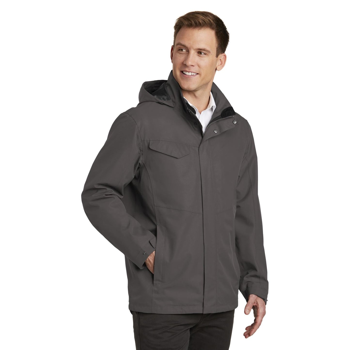 Deep Black Jacket - Port Authority - Weatherproof Appeal