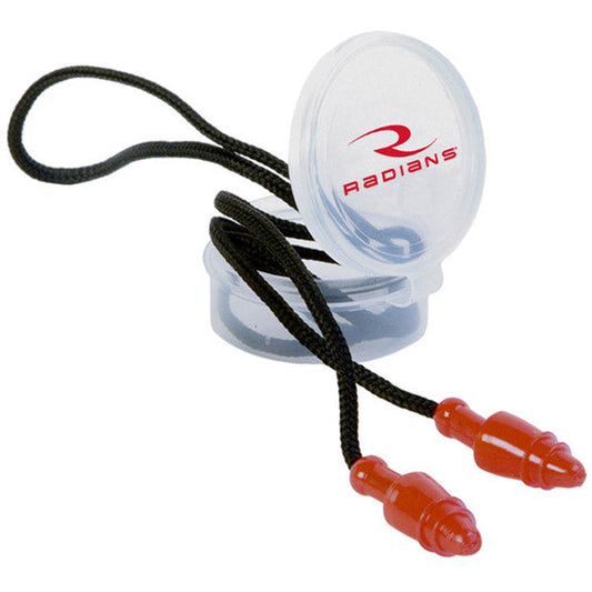 Orange Ear Plugs - Radians - Comfortable Protection