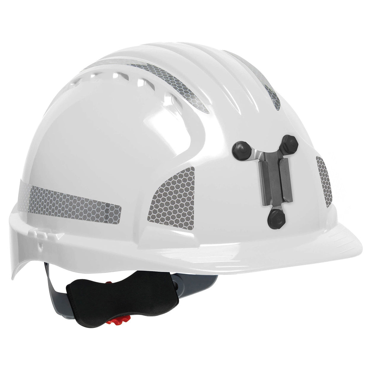 White Hard Hats - JSP - Reflective Safety Gear