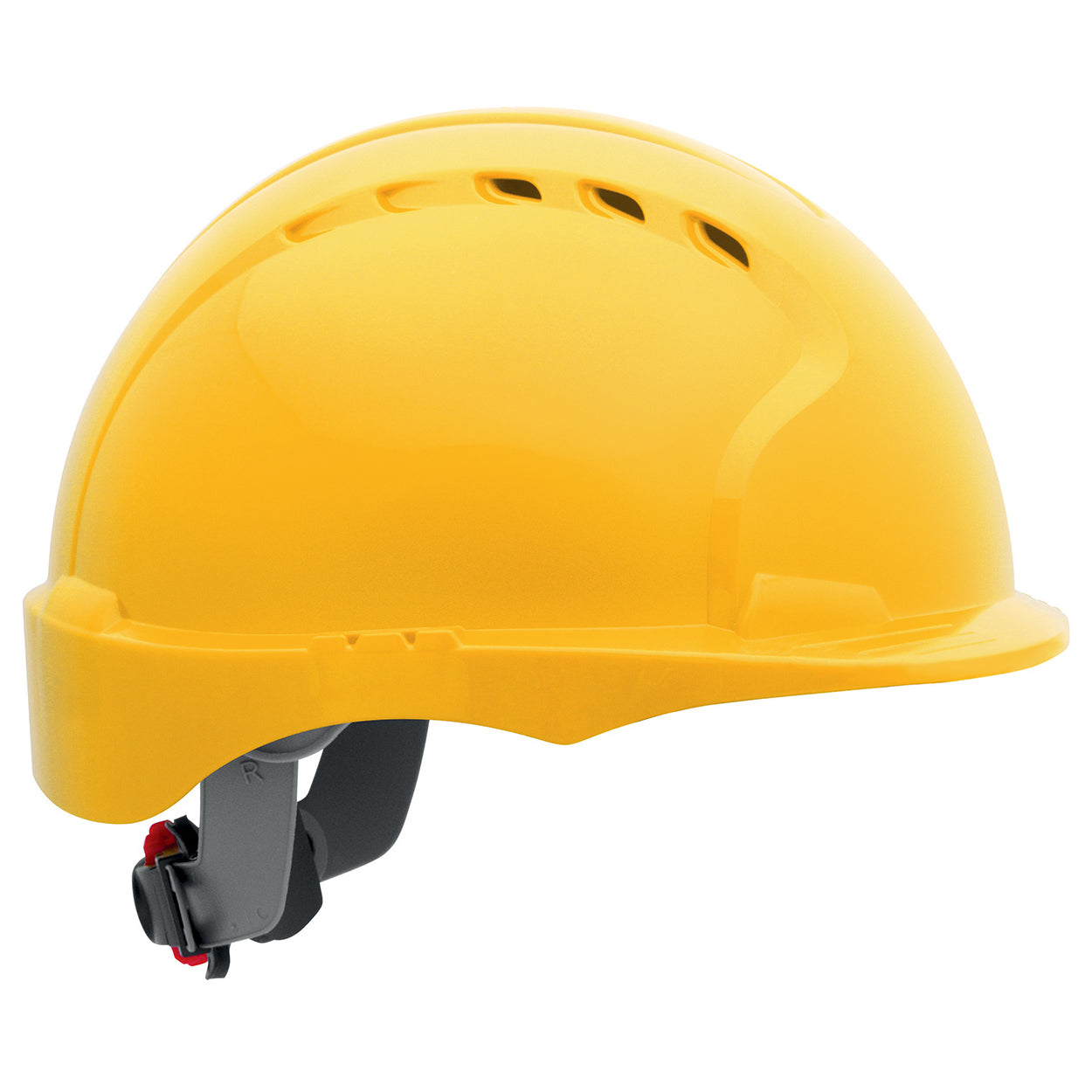 White Hard Hats - JSP - Vented Design