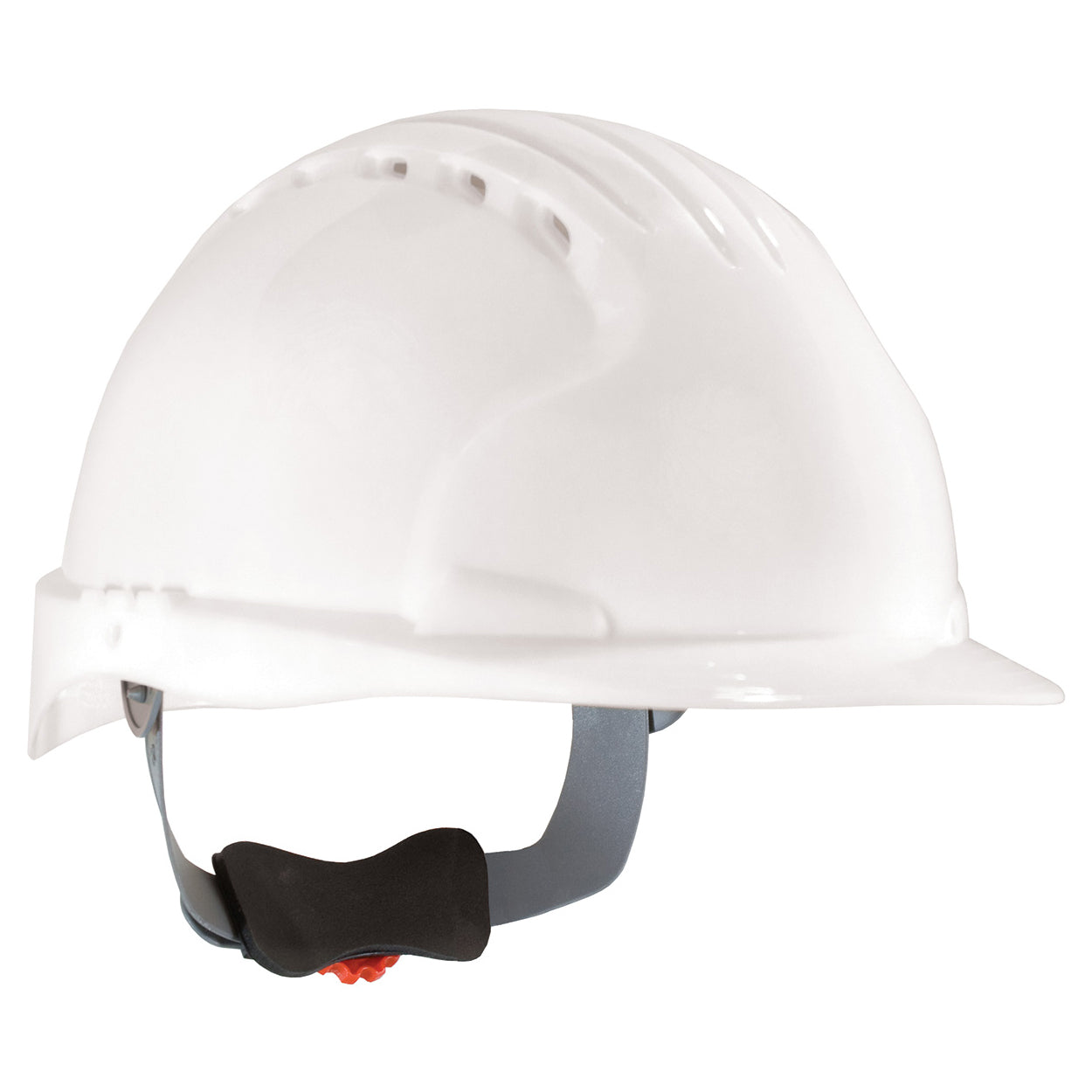 White Hard Hats - JSP - Vented Design